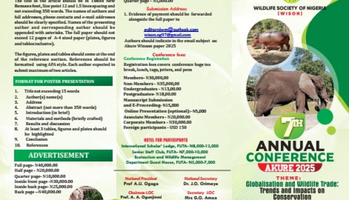 Akure 2025 flier